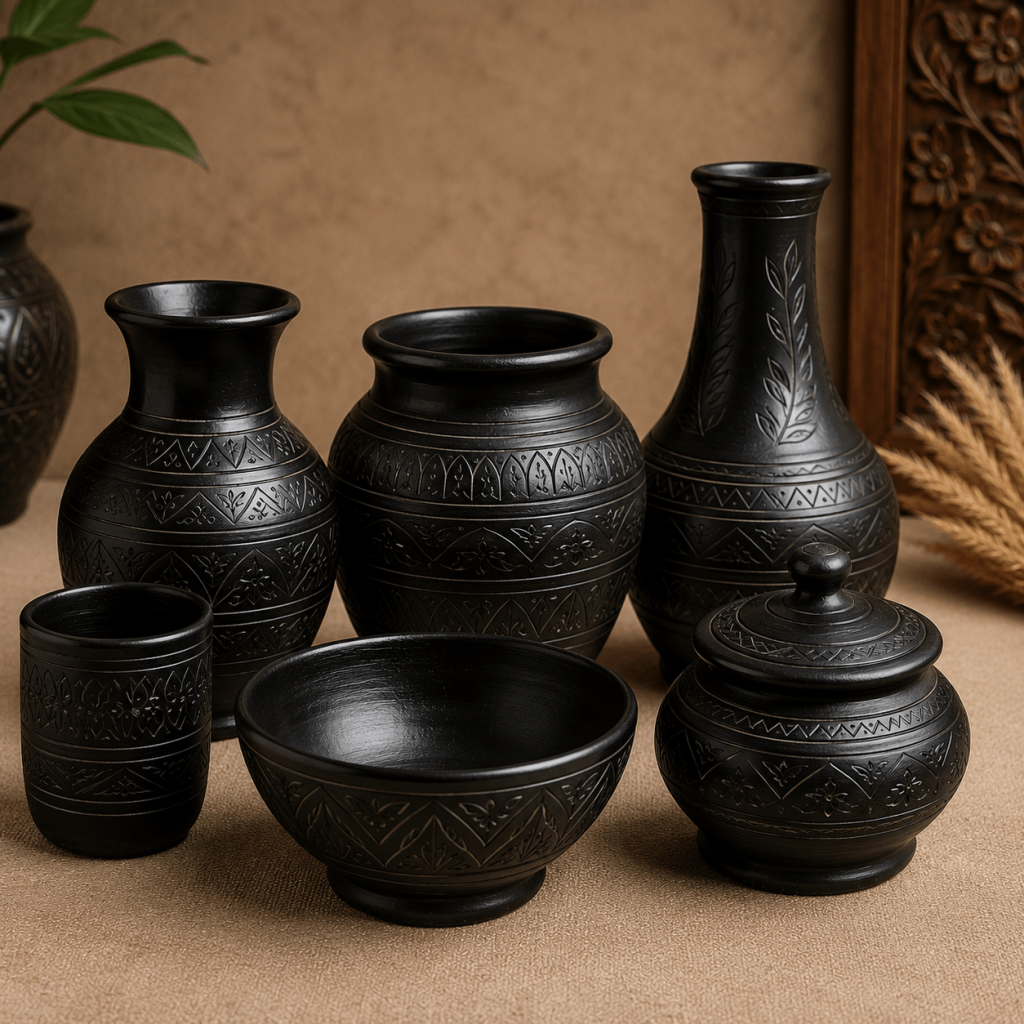 Brick Black Pottery Products